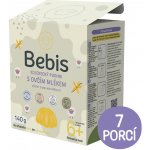 BEBIS Kojenecký pudink s ovčím mlékem rýžový s vanilkou 140 g – Hledejceny.cz