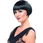 paruka 20-tá léta krátce střížená černá bob – Zboží Mobilmania