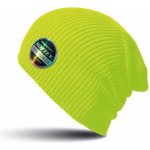 Result Headwear zimní čepice Softex Beanie fluorescenční žlutá – Zboží Mobilmania