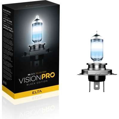 Elta VisionPro Black H4 P43t 12V 60-55W 2 ks – Sleviste.cz