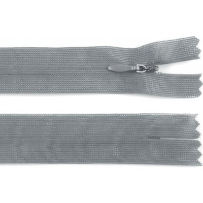 Spirálový zip skrytý No 3 délka 50 cm dederon Varianta: 316 šedá neutrální, Balení: 1 ks – Hledejceny.cz