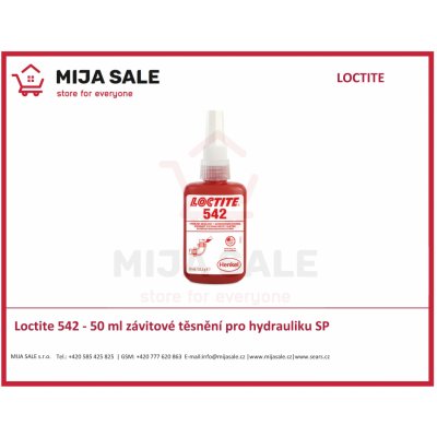 LOCTITE 542 těsnění pro hydrauliku 50g – Zbozi.Blesk.cz