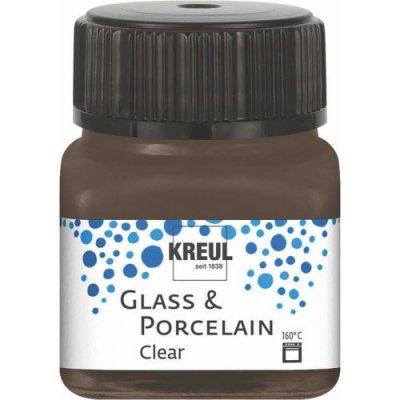 Kreul Barva na sklo a porcelán clear 20 ml ESPRESO HNĚDÁ – Zbozi.Blesk.cz