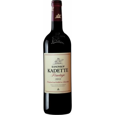 Kanonkop Kadette Pinotage 2021 14,5% 0,75 l (holá láhev) – Zboží Mobilmania