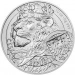 Česká mincovna Stříbrná investiční mince Český lev 2025 stand 10 oz – Sleviste.cz