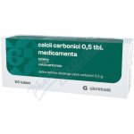 CALCII CARBONICI 0,5 TBL. MEDICAMENTA POR 0,5G TBL NOB 50 – Hledejceny.cz