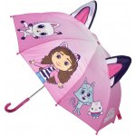 Cerda dívčí deštník GÁBININ KOUZELNÝ DOMEK s oušky růžový – Hledejceny.cz