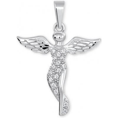 Soliter Stříbrný přívěsek Anděl s krystaly 446 001 00379 04 – Sleviste.cz