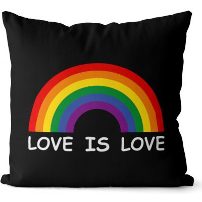 Impar Polštář LGBT Rainbow 55x55 – Sleviste.cz