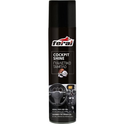 Feral Cockpit Shine s vůní kokosu 400 ml – Zboží Mobilmania