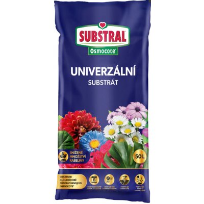 Substral Substrát s hnojivem Osmocote univerzální 50 l – Hledejceny.cz