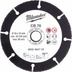 Milwaukee Karbidový kotouč 76 mm 4932464716 – Zboží Mobilmania