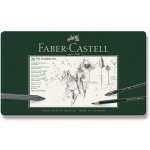 Faber-Castell Pitt Monochrome Graphite 112974 grafitová tužka sada 26 ks – Zboží Živě