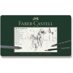 Faber-Castell Pitt Monochrome Graphite 112974 grafitová tužka sada 26 ks – Zboží Mobilmania