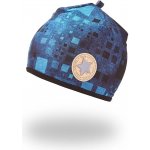 LITTLE ANGEL čepice podšitá Outlast® denim čtverce černá – Hledejceny.cz