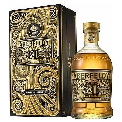 Whisky Aberfeldy 21y Madeira Cask 40% 0,7 l (kazeta) – Hledejceny.cz