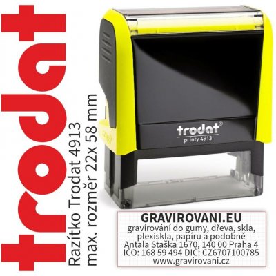 TRODAT razítkoPrinty 4913 – Zboží Mobilmania
