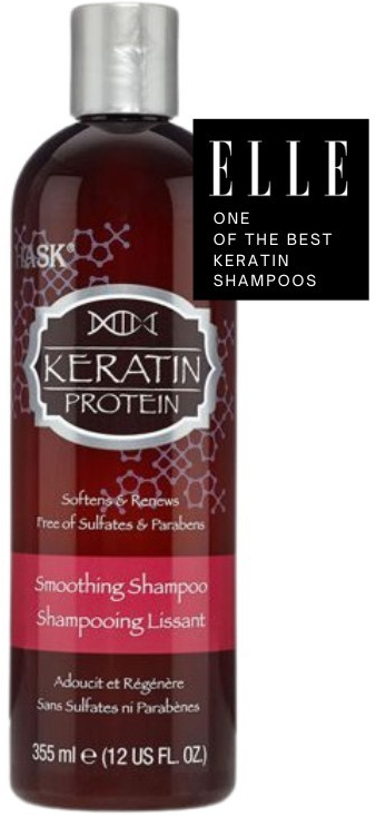 HASK Keratin Protein uhlazující šampon pro poškozené a chemicky zničené vlasy 355 ml
