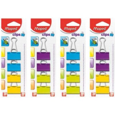 MAPED Vázací klipy 4 ks blister 139021 – Sleviste.cz