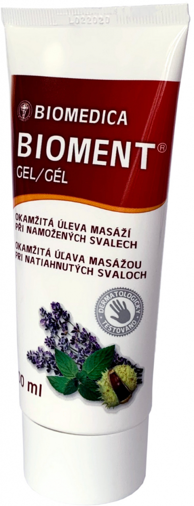 Biomedica Bioment masážní gel 100 ml