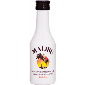 Malibu 21% 0,05 l (holá láhev)