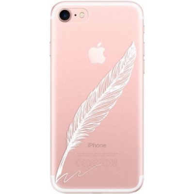 iSaprio Writing By Feather Apple iPhone 7 / 8 bílé – Zboží Mobilmania