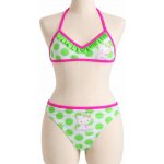 Sun City Dívčí plavky Charmmykitty bikiny s puntíkem neonové Zelená – Zbozi.Blesk.cz