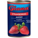 Giana Jahody ve sladkém nálevu 410 g – Zboží Dáma
