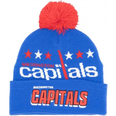 Mitchell & Ness Pánská zimní čepice Washington Capitals NHL Punch Out – Hledejceny.cz
