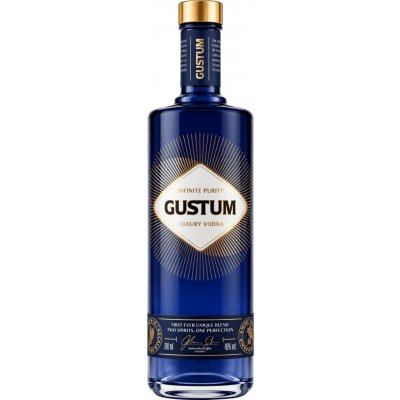 Gustum Luxury Vodka 40% 0,7 l (holá láhev) – Hledejceny.cz