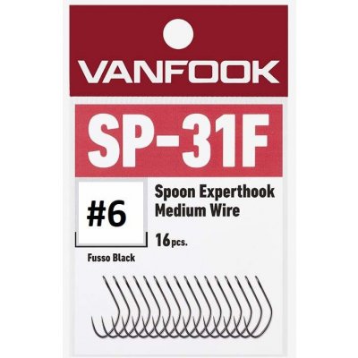 VANFOOK SP-31F Spoon Experthook vel.6 16 ks – Zboží Dáma
