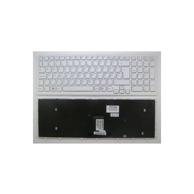 billentyuzet Sony Vaio VPC-EB PCG-71211M PCG-71212M PCG-71213M fehér MAGYAR layout – Sleviste.cz