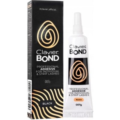 Clavier Bond lepidlo na řasy černé 0.07 g – Zboží Mobilmania