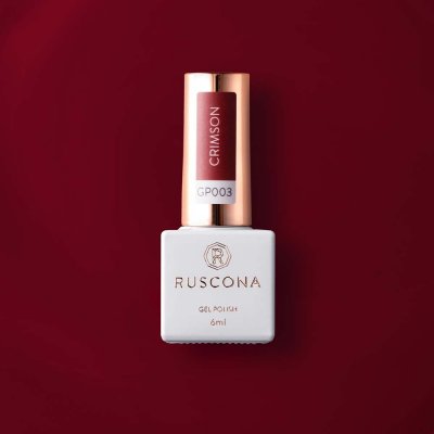 Ruscona gel lak CRIMSON 003 6 ml – Zboží Dáma