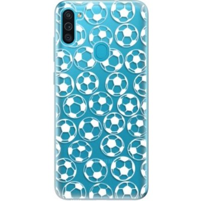 iSaprio Football pattern - white Samsung Galaxy M11
