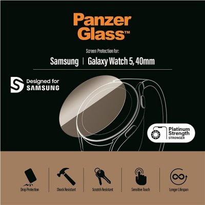 PanzerGlass na Samsung Galaxy Watch 5 40 mm 3674 – Zboží Mobilmania