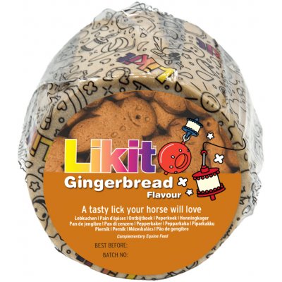 LIKIT Pochoutka náhradní náplň gingerbread 0,625 kg – Hledejceny.cz