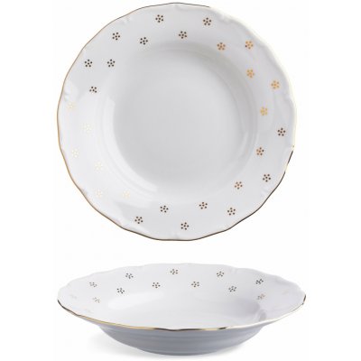 G. Benedikt Talíř hluboký, 24,4 cm, Zlatá Valbella – Zboží Mobilmania