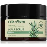 Folk&Flora Peeling na pokožku hlavy Rozmarýn 180 g – Hledejceny.cz