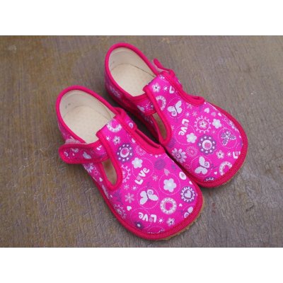 Beda Barefoot přezůvky Stars BF 060010/W – Zboží Mobilmania
