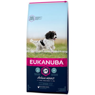 Eukanuba Dog Adult Medium Chicken 15 kg