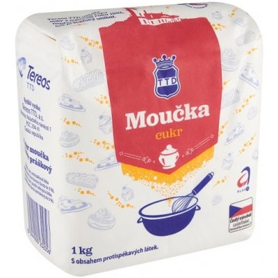 TTD cukr moučka s obsahem protihrudkujících látek 1 kg