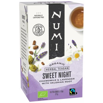 Numi Bio bylinný čaj Sweet Night 18 sáčků