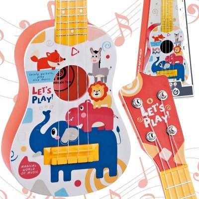 Woopie klasická kytara červené struny – Zboží Mobilmania