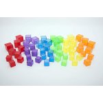 TickiT - Průsvitné barevné krychle (54 ks) – Hledejceny.cz