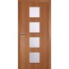 Interiérové dveře Solodoor Zenit 23 prosklené 90 P fólie olše