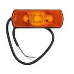 HORPOL Poziční světlo LED 12/24V, kabel 50cm, oranžové 18521 – Hledejceny.cz