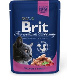 Brit Premium Cat Salmon & Trout 100 g