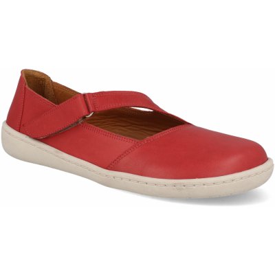 KTR barefoot dámské baleríny Timoti Red červené – Sleviste.cz