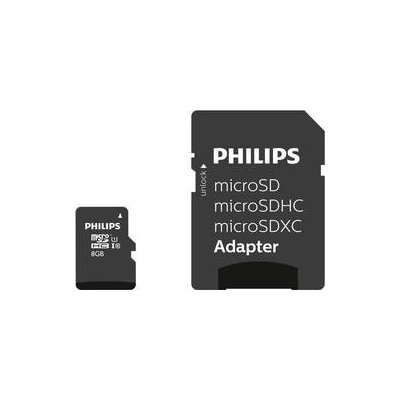 Philips microSDHC 8 GB FM08MP45B/00 – Zboží Mobilmania